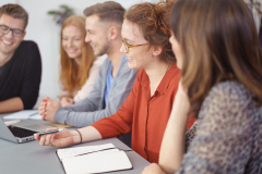 Session de formation en équipe