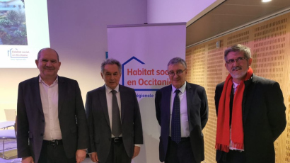 Laurent Goyard, Marcel Rogemont, Michel Calvo et Jean-Michel Fabre