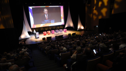Auditorium en ouverture de la Convention 2024 de la FOPH à Angers