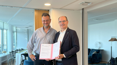 Signature d'un partenariat entre Est Ensemble Habitat et la RATP