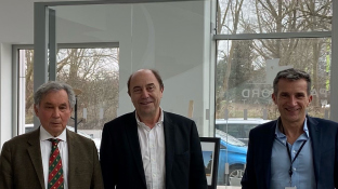 Visite Partenord avec Marcel Rogemont